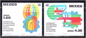 Mexico, Technical Cooperation (SC# C563-C564) MNH SET