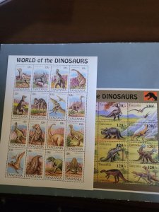 Stamps Tanzania Scott #1250-1 never hinged