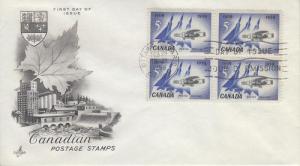 1959 Canada Powered Flight B4 (Scott 383) Artcraft FDC 