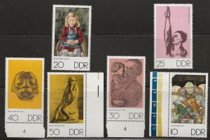 DDR  SC # 1234 - 9   MNH