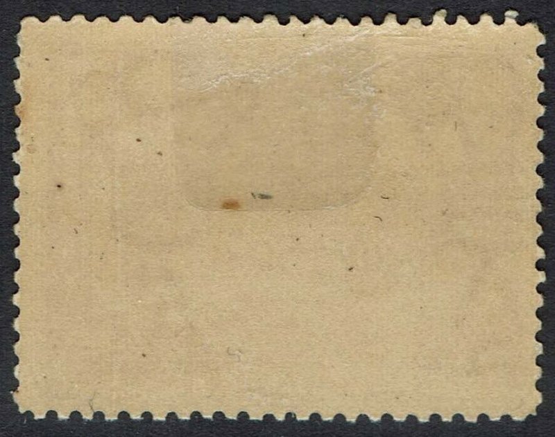 TASMANIA 1905 HOBART 2D WMK CROWN/A UPRIGHT TYPOGRAPHED PERF 12.5 