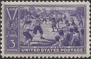 # 855 MINT HINGED BASEBALL CENTENNIAL