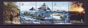 Pitcairn Is.-Sc#669-unused NH set-Longboat history-2008-