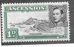 Ascension #41  1p (MNH)  CV $45.00