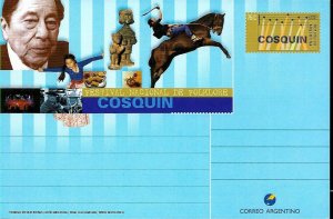 PS-124 ARGENTINA 1998 P STATIONARY FOLKLOR NATIONAL FESTIVAL COSQUIN UNUSED