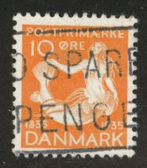 DENMARK  Scott 248 Used