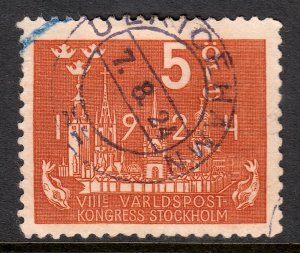 Sweden - Scott #197 - Used - SCV $3.25