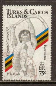 Turks & Caicos Isl.   #880  used  (1991)  c.v. $2.25