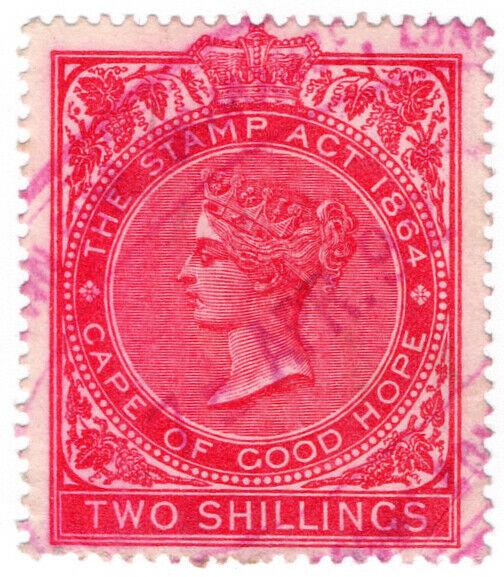 (I.B) Cape of Good Hope Revenue : Stamp Duty 2/-