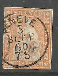 Switzerland - #39 - Used - SCV-77.50