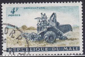 Mali 20 CTO 1961 Plowing The Fields