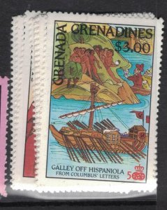 Grenada Grenadines Columbus SC 867-74 MNH (3fdh) 