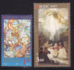 Croatia 1997 Croation ART  Christmas VF/NH