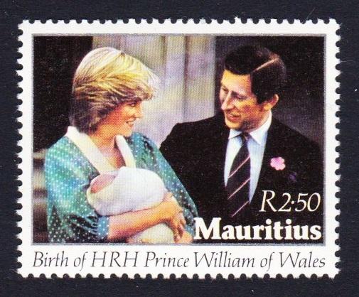 Mauritius Birth of Prince William SG#647 MI#548 SC#552