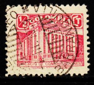 Colombia - #RA4 Ministry of Posts & Telegraphs  - Used