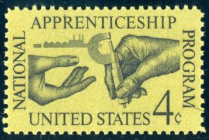 US Stamp #1201 Apprenticeship - PSE Cert - XF-SUP 95 - MOGNH - SMQ $30.00