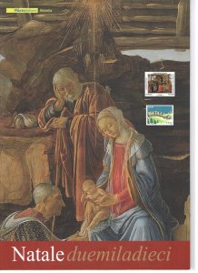 2010 Italy - Republic, Folder - Christmas No. 246 MNH**