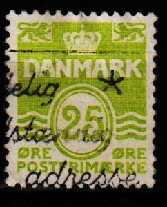 Denmark -  #416 Numeral - Used