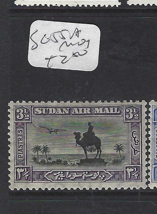 SUDAN  (P1901B)   CAMEL A/M  3 1/2P  SG 55A   MOG