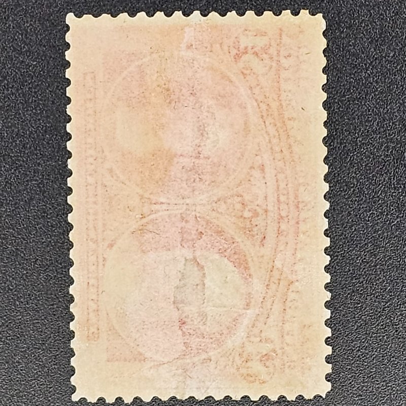 US 244  Mint VF- OG  disturbed thin center  clean  Mint face is spectacular!!