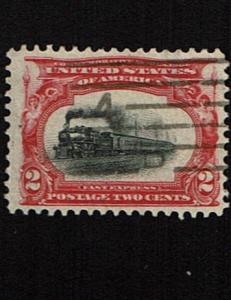 Scott #295 variety F/VF-used.