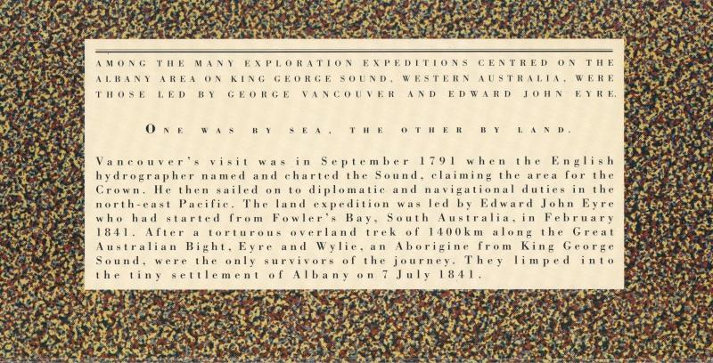 Australia 1991 = EXPLORATION ALBANY W.A. Stamp Pack = MINT XF NH