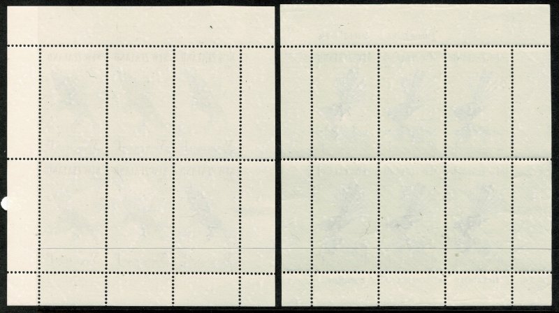 NEW ZEALAND 1965 QE II MINI SHEETS MINT (NH) SGMS832c Wmk.98 P.14x14.5 SUPERB