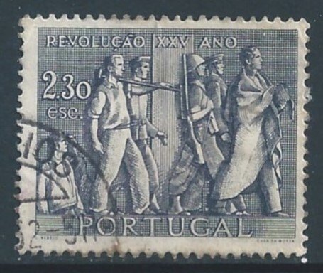 Portugal #738 Used 2.30e Nat'l Revolution Anniv.