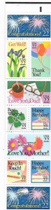 US #BK155 $2.20 Special Occasions (MNH) CV $10.00