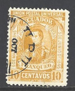 Ecuador Sc # 66 used (RS)