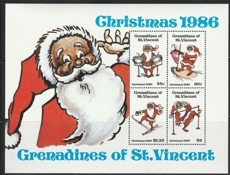 St. Vincent,  #567a  Unused SS From 1986