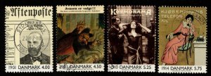 Denmark #1169-1172 used