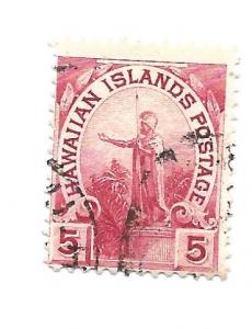 Hawaii 1894 - Scott #76 *