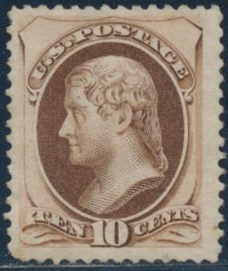 #188 VF UNUSED CV $625 BT4036