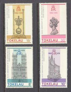 TOKELAU Sc# 61 - 64 MNH FVF Set of 4 Queen Elizabeth II     