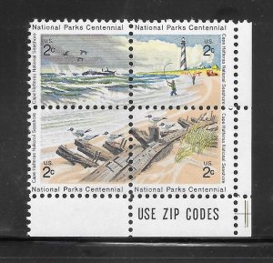 #1448-51 MNH Zip Block