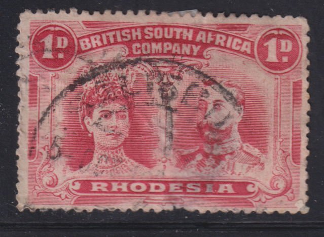 Rhodesia 102 Queen Mary and King George V 1910