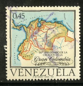 VENEZUELA 956  USED BIN ..50 MAP