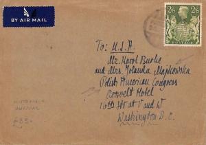 GB WW2 KGVI ARMS HIGH VALUE Air Cover *Polish American Congress* USA 1940s CB293