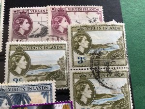Virgin  Islands mounted mint & used  vintage Stamps  Ref 61944 