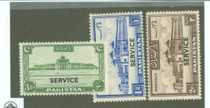 Pakistan #O20/O23/O24 Unused Single