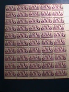​UNITED STATES-1939 -SC#856 25TH ANNIVERSARY-OPENING PANAMA CANAL-MNH SHEET-VF