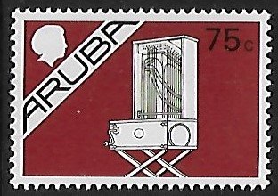 Aruba # 11 - Music Box - MNH.....{OnL24)