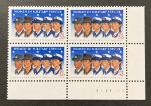 U.S. 1997 #3174 PB, Women In Military Service, MNH(see note).