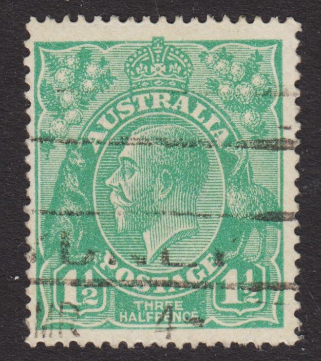 Australia Scott 25 wtmk 9 F+ used.