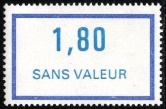 Vintage France Test & Training Stamps  SANS VALEUR Set/5 MNH