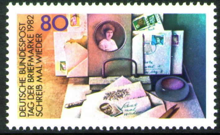 Germany Scott 1382  MNH** 1982 stamp day stamp