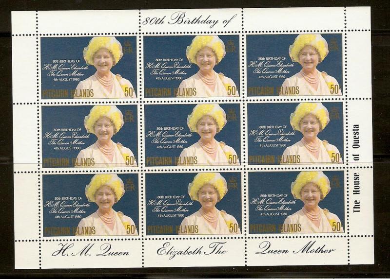 Pitcairn Isl. 193 MNH 1980 QM 80th Birthday