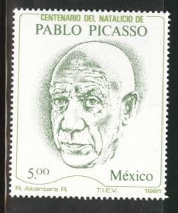 MEXICO Scott 1251 MNH** from 1981 Pablo Picasso stamp