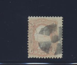 85 Washington D-Grill  Used Stamp  (Stock 85-27)